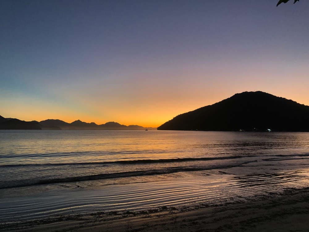 Mar e natureza em Ubatuba